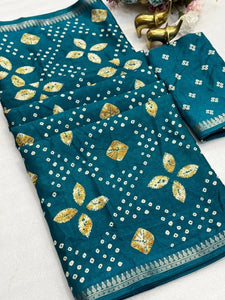 Elegant Tassar Silk Saree with Weaving Jacquard Border for Festive Wear
