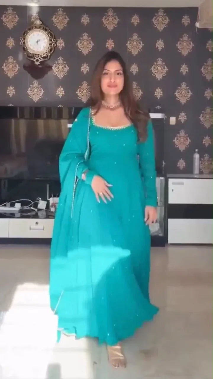 Anarkali Suit Set
