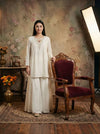 Elegant Vichitra Silk Kurti Set - Thread Work for Festive Wear