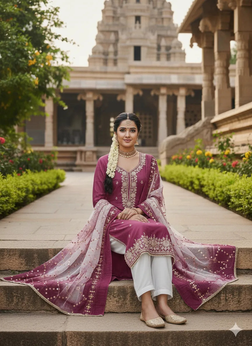 Unstitched Suit Set