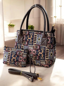 Elegant Zakard Combo Handbag - Multipurpose Sling & Tote for Women