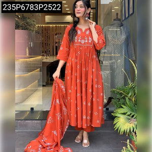 Embroidered Cotton Kurti Set for Women | Casual & Festive Wear