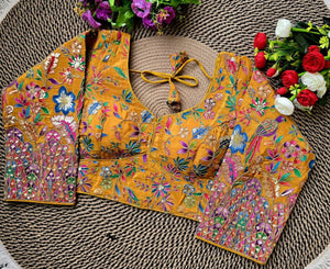 Embroidered Designer Blouse for Women | Party & Festive Wear