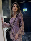 Embroidered Fandy Silk Kurti Set for Women | Festive & Party Wear