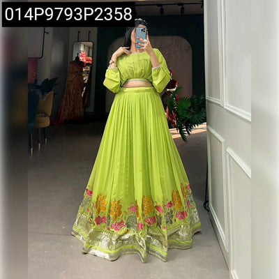 Embroidered Georgette Cordset for Women | Festive & Ethnic Wear