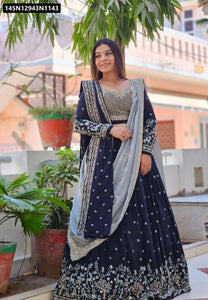 Embroidered Georgette Lehenga for Women | Festive & Party Wear