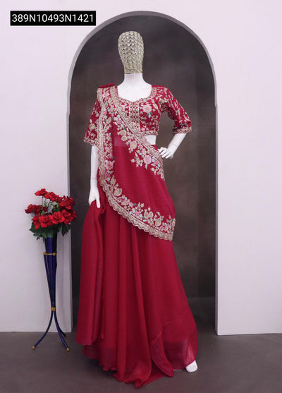 Embroidered Jacket Style Lehenga Choli for Women | Festive & Wedding Ethnic Wear Online