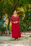 Embroidered Kurti Set Women's | Festive & Occasion Wear