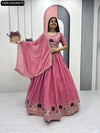 Embroidered Moss Shimar Lehenga Choli for Women | Festive & Party Wear