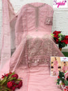 Embroidered Organza Pakistani Suit for Women | Festive & Party Wear