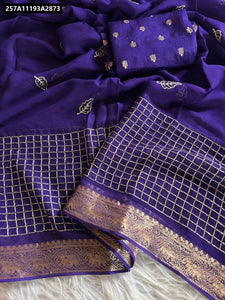 Buy Embroidered Viscose Georgette Saree for Women Online | Festive & Party Wear Ethnic Saree