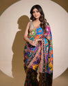 Exclusive Bollywood Patola Georgette Saree with Swarovski Work for Festive Wear