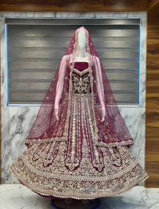 Exclusive Bridal Lehenga - Heavy Embroidery for Women