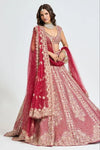 Exclusive Bridal Lehenga - Heavy Sequins & Cancan Wedding Wear