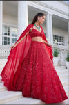 Exclusive Bridal Lehenga - Heavy Sequins Embroidery for Wedding & Festive Wear