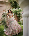 Exclusive Bridal Lehenga with Heavy Sequins Embroidery for Women