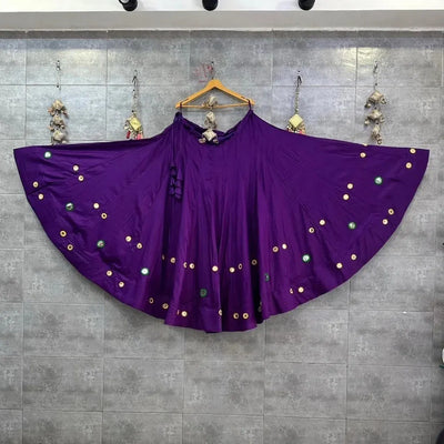 Exclusive Cotton Chaniya Choli - Heavy Mirror Work Lehenga for Festive Wear
