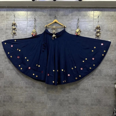 Exclusive Cotton Chaniya Choli - Heavy Mirror Work Lehenga for Festive Wear