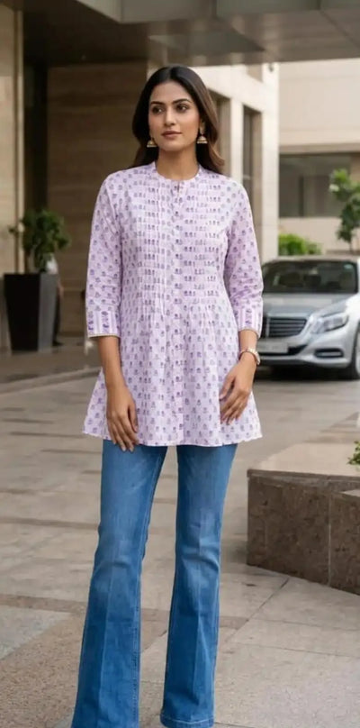 Exclusive Cotton Tunic Kurti - Breathable Elegant Daily & Festive Wear for Women