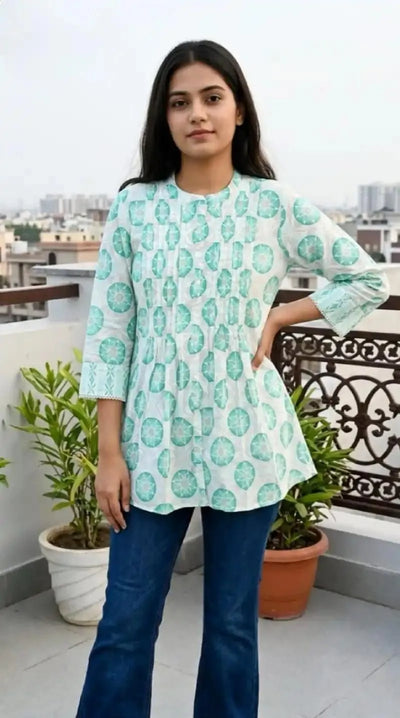 Exclusive Cotton Tunic Kurti - Breathable Elegant Daily & Festive Wear for Women