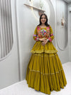 Exclusive Designer Lehenga Choli - Heavy Gamthi Work Festive Wear for Women