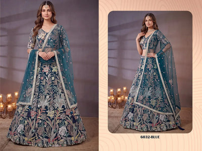 Exclusive Designer Lehenga - Heavy Embroidery for Bridal Wear