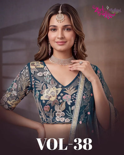 Exclusive Designer Lehenga - Heavy Embroidery for Bridal Wear