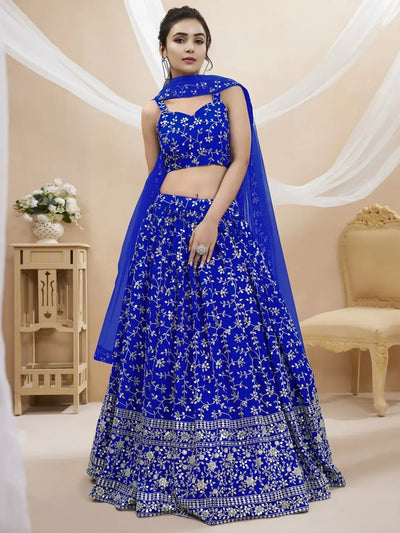 Exclusive Designer Lehenga - Heavy Embroidery for Bridal Wear