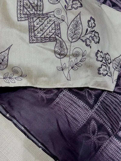 Exclusive Designer Organza Saree - Traditional Festive Wear with Embroidered Blouse
