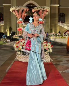 Exclusive Designer Sharara - Heavy Embroidery for Wedding & Festival