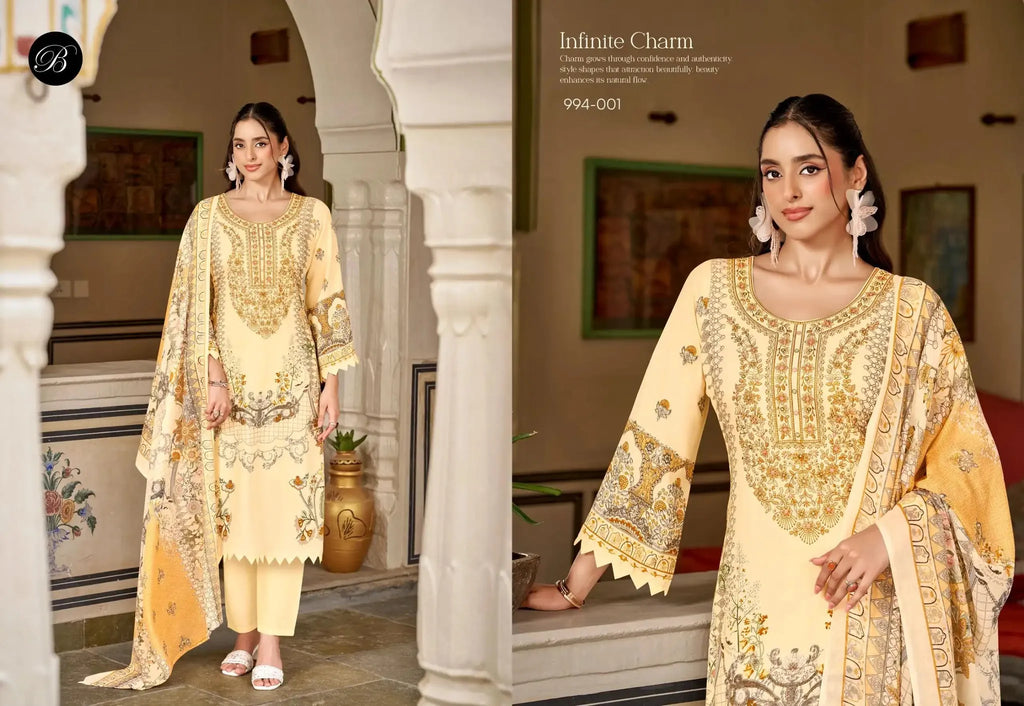 Unstitched Suit Set