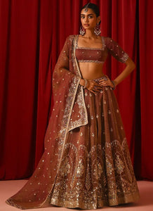Exclusive Fandy Silk Lehenga Choli - Heavy Zari Work Festive Wear