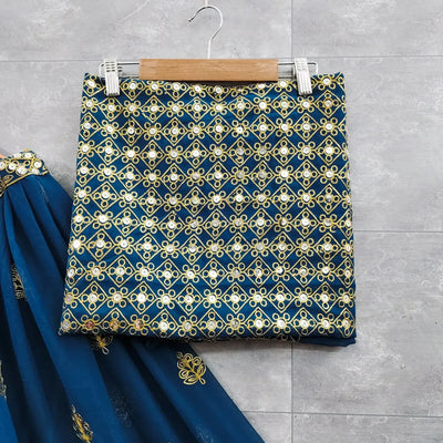 Exclusive Georgette Lehenga Choli Set for Festive Wedding Wear