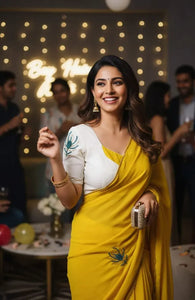 Exclusive Georgette Saree - Elegant Party Wear for Women