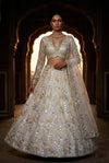 Exclusive Mirror Work Lehenga with 4m Flare for Festive Wear