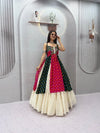 Exclusive Navratri Special Lehenga Choli - Trending Bandhej Print with Heavy Gamathi Work