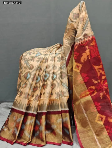 Exclusive Pochampalli Dolla Silk Saree - Designer Weaving for Women