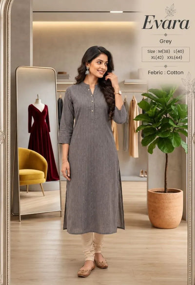 Exclusive Printed Cotton Kurti - Breathable Regular Wear for Women