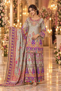 Exclusive Printed Silk Palazzo Set with Dupatta - Festive Navratri & Garba Wear for Women