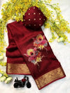 Exclusive Soft Georgette Saree - Floral Design Festive Wear for Women