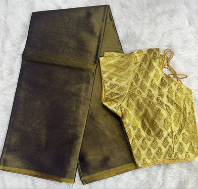 Exclusive Uppada Pattu Saree - Traditional Banarasi Jacquard Blouse Collection