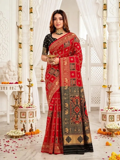 Exquisite Banarasi Silk Saree - Traditional Wedding Collection for Women