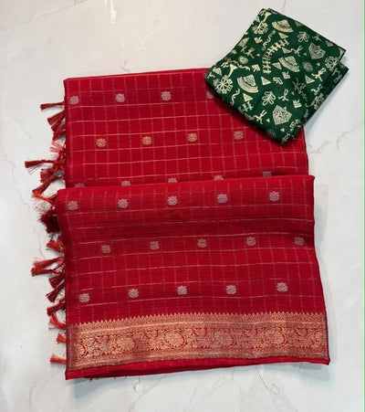 Exquisite Chinon Crepe Silk Saree - Soft Flowy Saree for Women
