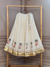 Exquisite Cotton Lehenga - Traditional Gota-Lace Work for Wedding Season