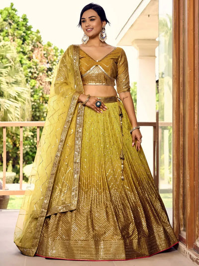 Exquisite Designer Lehenga Choli - Festive Ombre Wear for Women