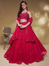 Exquisite Designer Lehenga Choli - Heavy Sequin Embroidery for Wedding Season