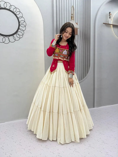 Exquisite Designer Lehenga - Heavy Embroidery Festive Wear for Women