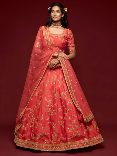 Exquisite Designer Lehenga - Heavy Embroidery for Wedding Wear