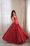 Exquisite Designer Lehenga - Heavy Rayon with Mirror Work for Wedding Season