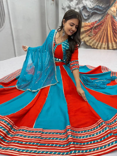 Exquisite Designer Pure Cotton Lehenga Choli - Festive Wear for Women